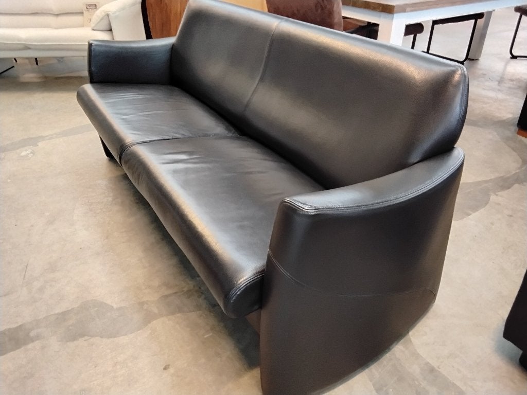 bank New Sity 187 zgan 500=. Second Life Wolvega., Ophalen, 150 tot 200 cm, Leer, Zo goed als nieuw