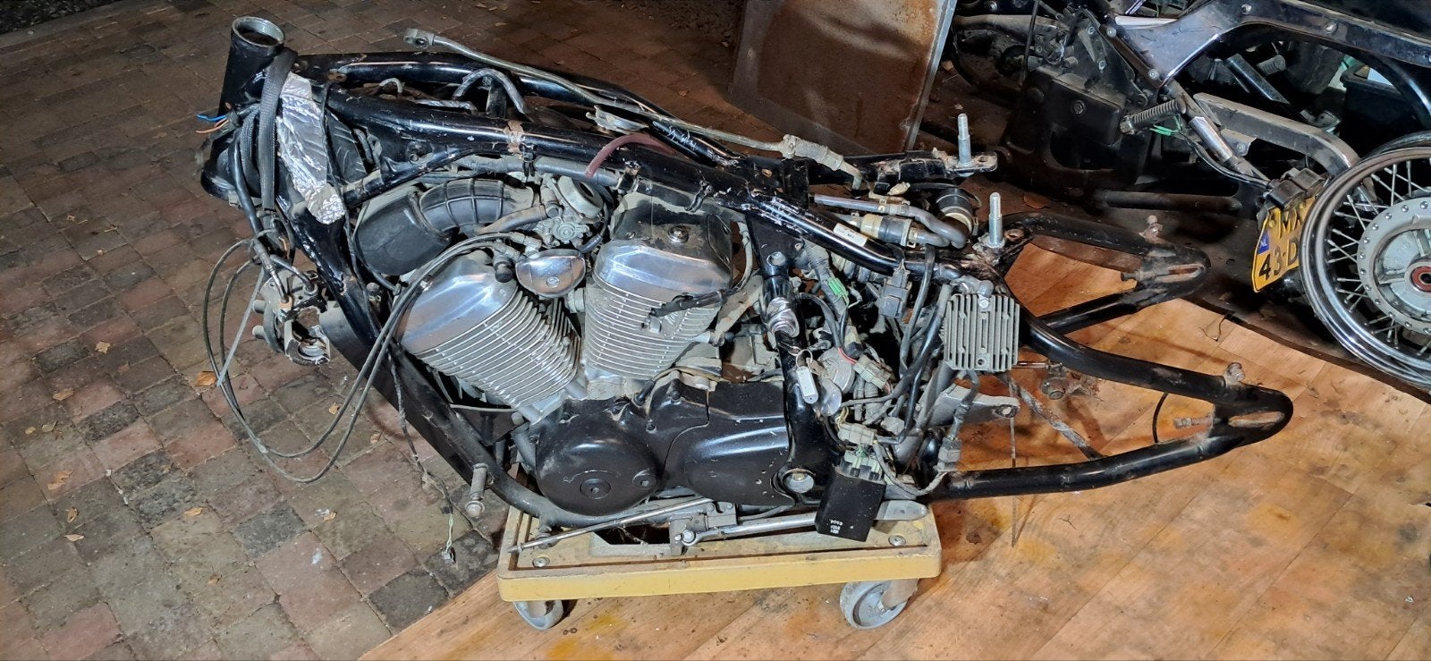 Honda VT 600 Shadow motorblok onderdelen, Ophalen, Gebruikt