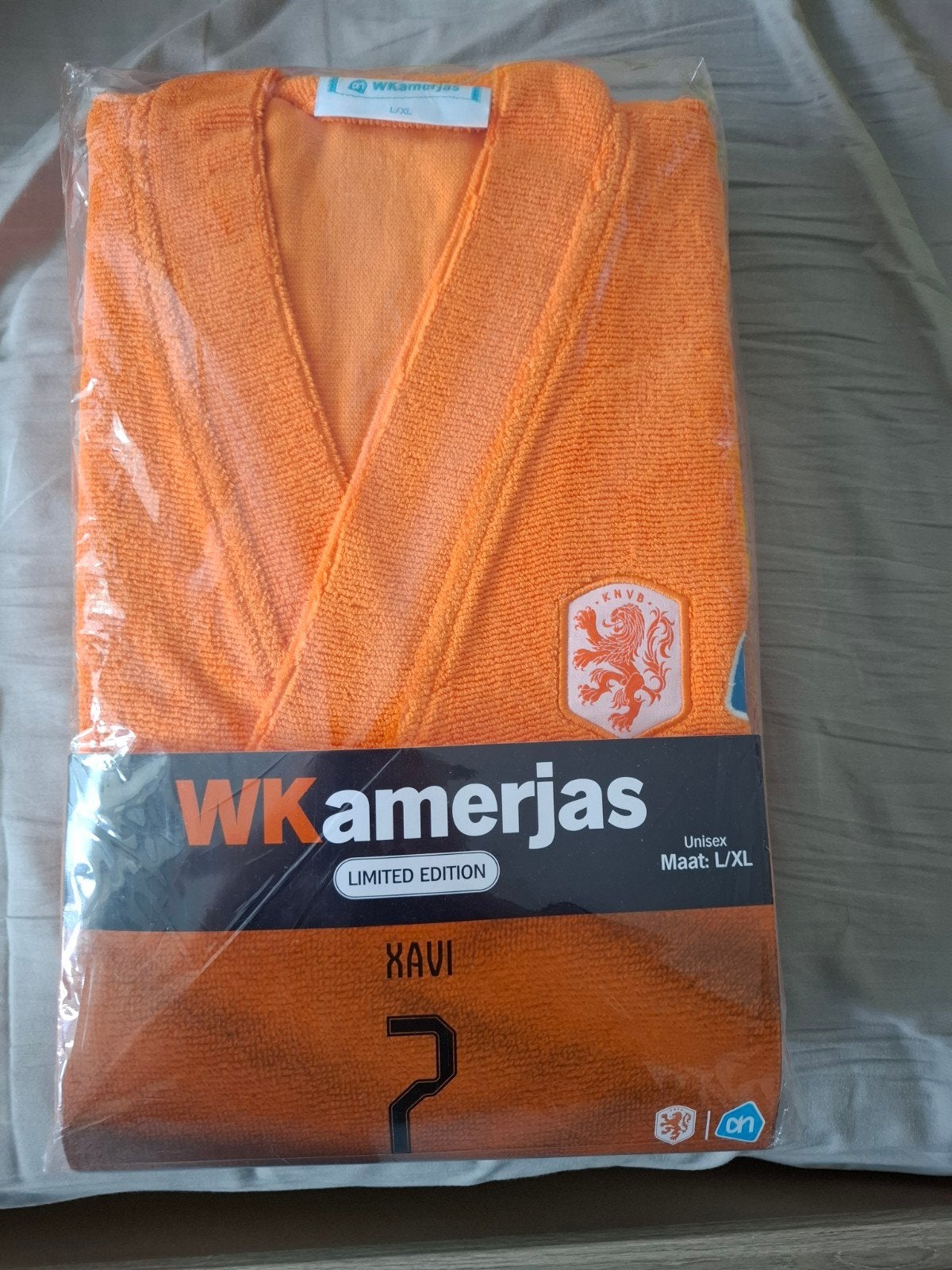 Wk badjas xavi l/xl, Albert Heijn, Ophalen of Verzenden