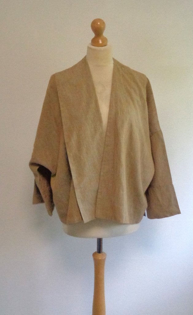 linnen jasje van oska, Bruin, Verzenden, Maat 46/48 (XL) of groter, Nieuw