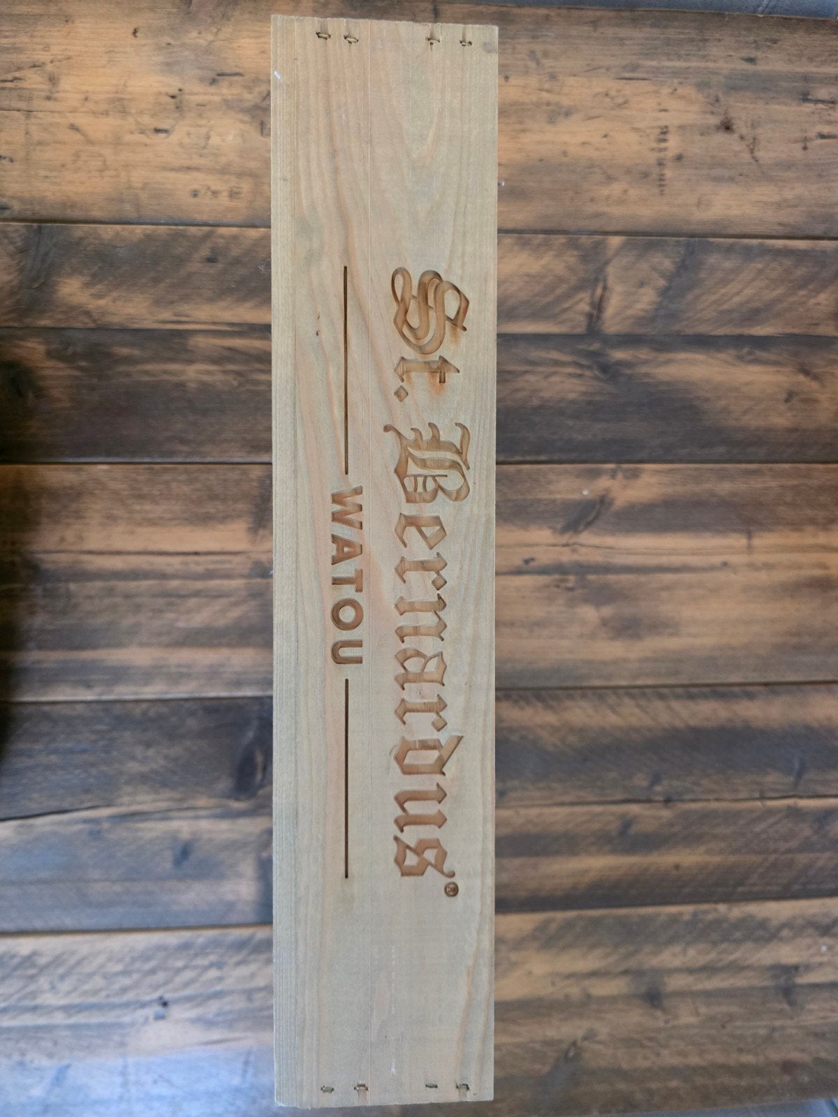 Houten krat St. Bernardus Watou - Bierkrat, Antiek en Kunst, Ophalen of Verzenden