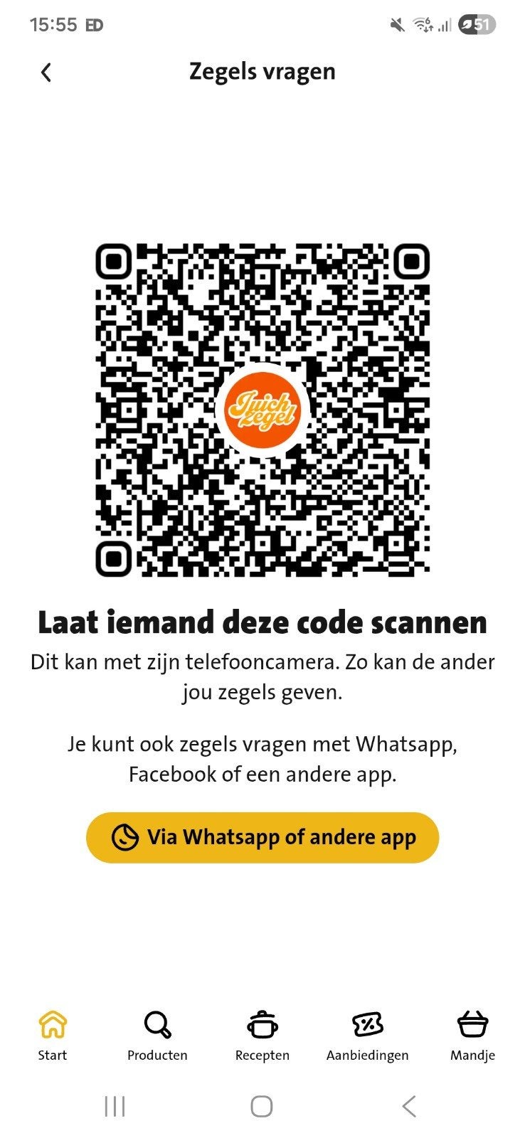 Juich zegels  hulp gevraagd, Ophalen