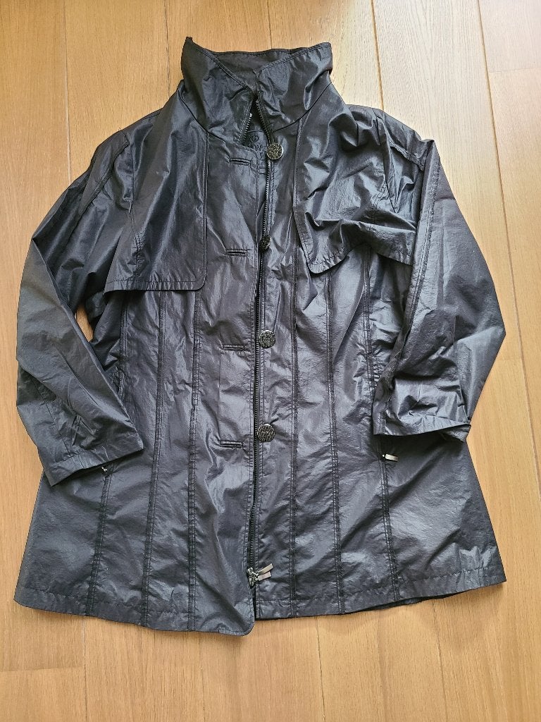 Zwarte tussenjas, Gerry Weber, maat 46, Kleding | Dames, Zwart, Maat 46/48 (XL) of groter, Ophalen of Verzenden, Zo goed als nieuw