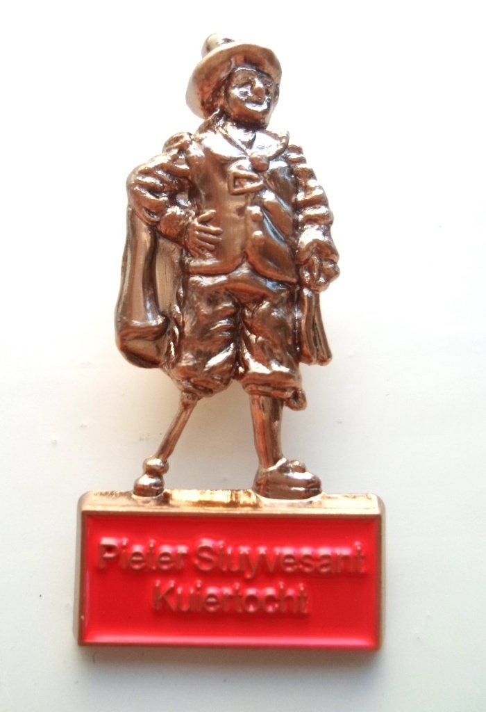 Pin Pieter Stuyvesant Kuiertocht., Ophalen of Verzenden, Zo goed als nieuw, Overige onderwerpen, Speldje of Pin