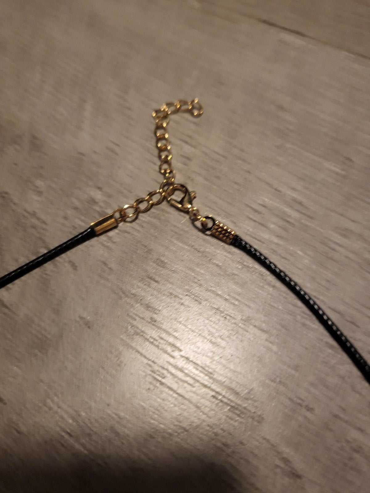 Nieuwe ketting met witte kristallen hanger, Overige materialen, Wit, Nieuw, Ophalen of Verzenden