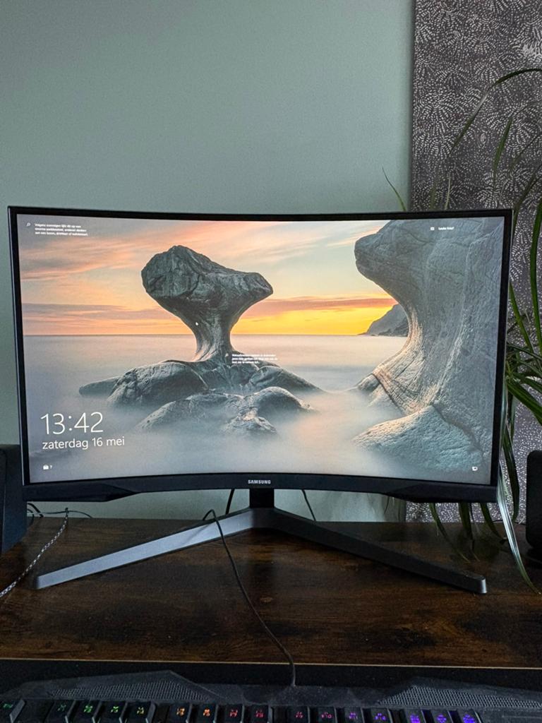 Samsung QHD 144Hz Curved Gaming Monitor, Computers en Software, Monitoren, Gaming, 101 t/m 150 Hz, Curved, VA