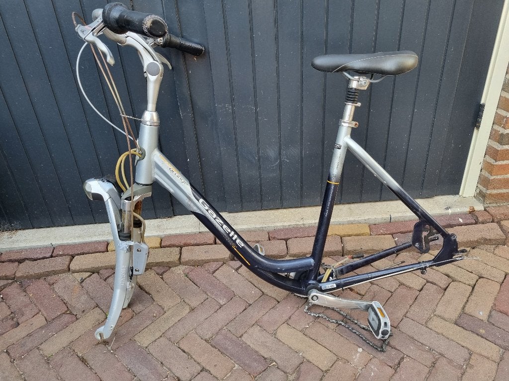 Frame met toebehoren Gazelle Innergy 28 inch, Fietsen en Brommers, Fietsonderdelen, Frame, Gebruikt, Gazelle, Ophalen