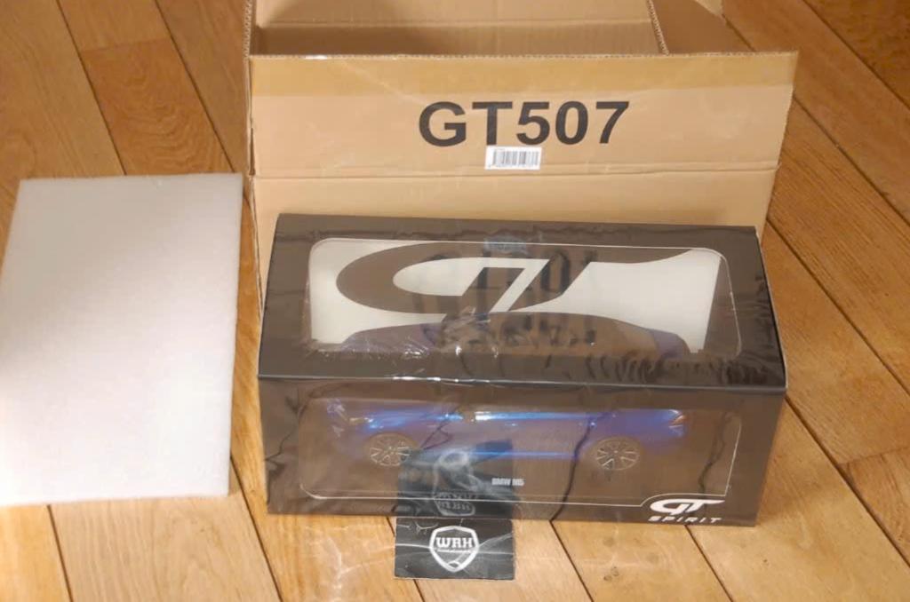 1:18 BMW M5 SEDAN G90 blue GT SPIRIT GT507 in box WRH, Hobby en Vrije tijd, Modelauto's | 1:18, Verzenden, Zo goed als nieuw, Auto