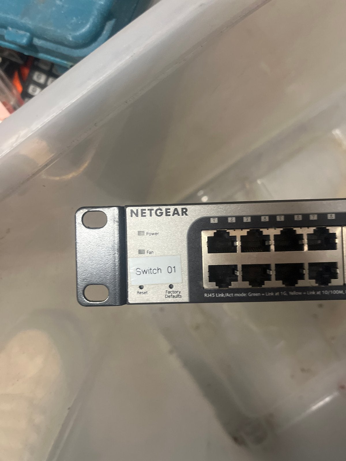 NETGEAR ProSAFE GS748T Gigabit Smart Managed Switch, Computers en Software, Ophalen of Verzenden, Gebruikt