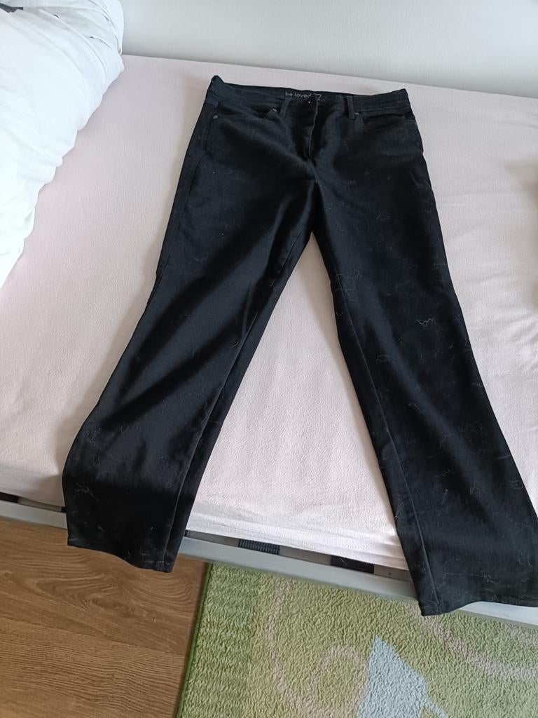 Toni zwarte lange broek - Maat 38, Maat 38/40 (M), Zwart, Nieuw, Ophalen of Verzenden