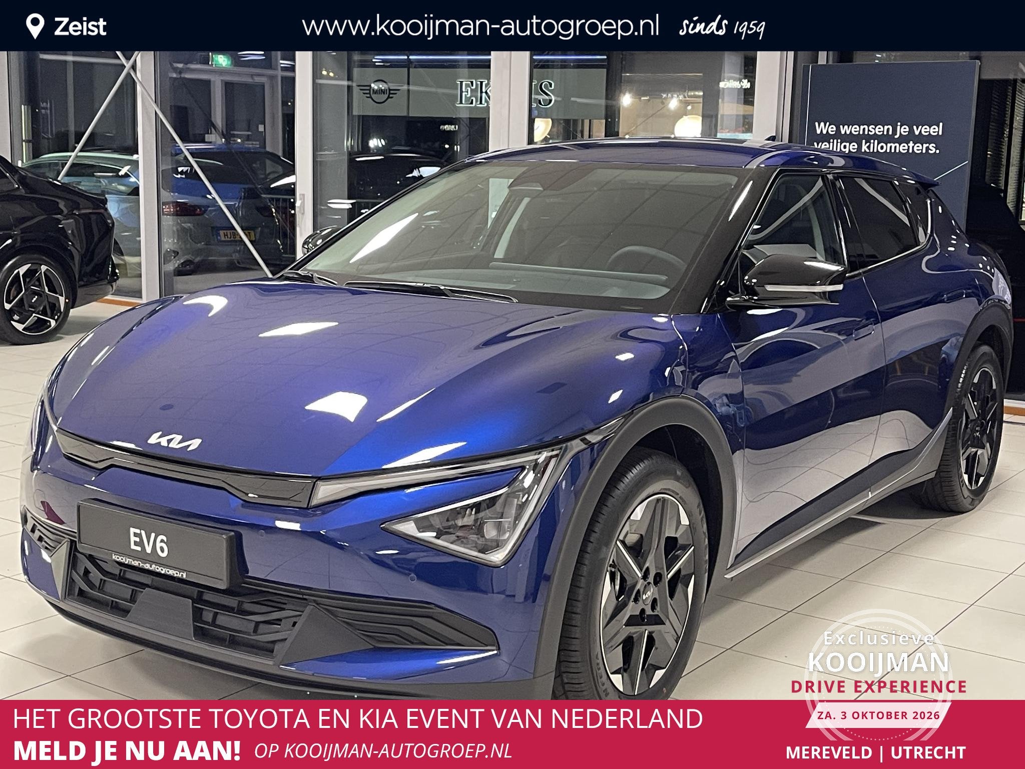 Kia EV6 Light Edition 63 kWh Parkeersensoren V+A | Navigatie