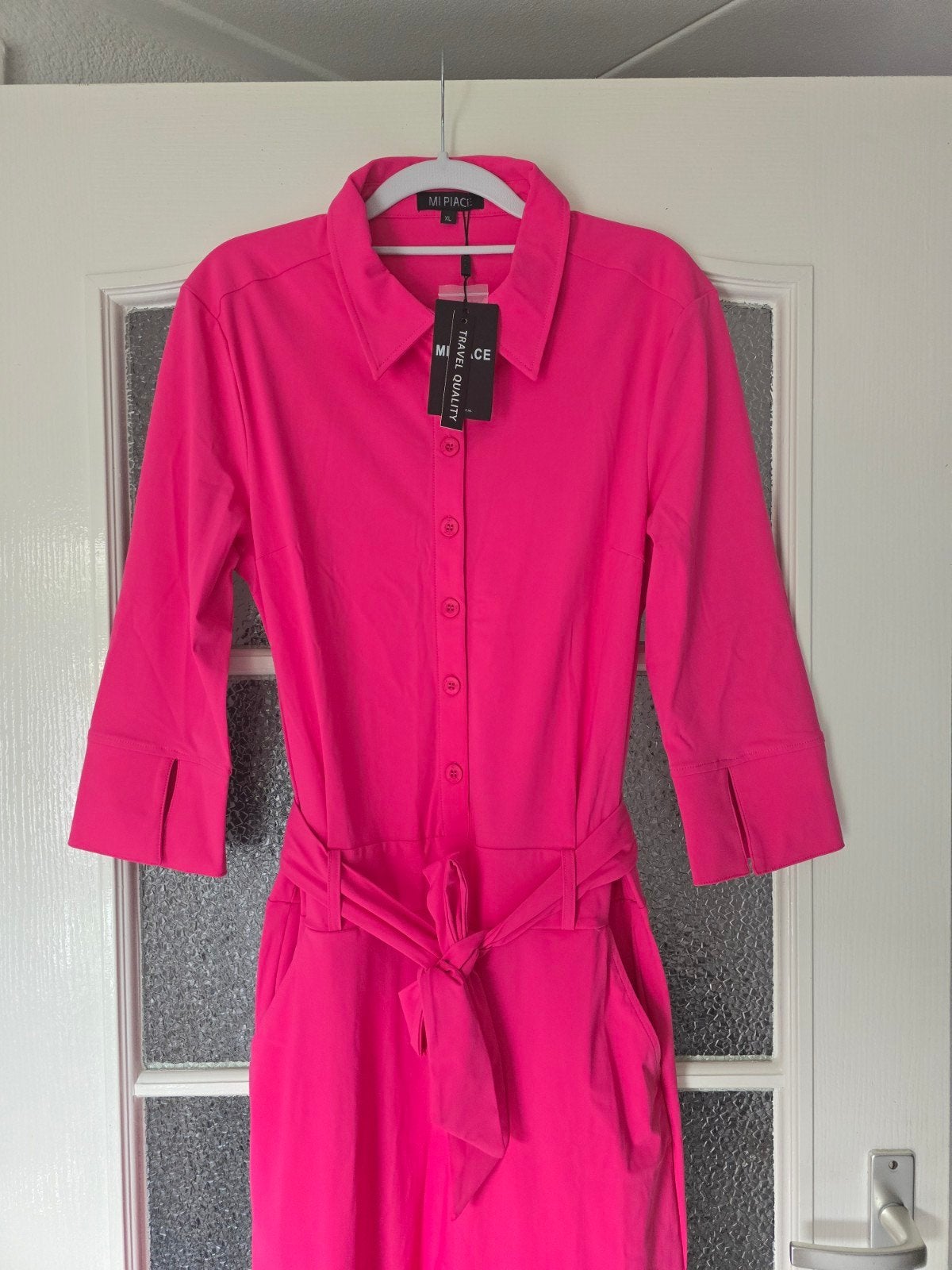 nieuw mi piace xl travel jumpsuit fuchsia, Kleding | Dames, Ophalen of Verzenden, Nieuw, Maat 46/48 (XL) of groter, Roze