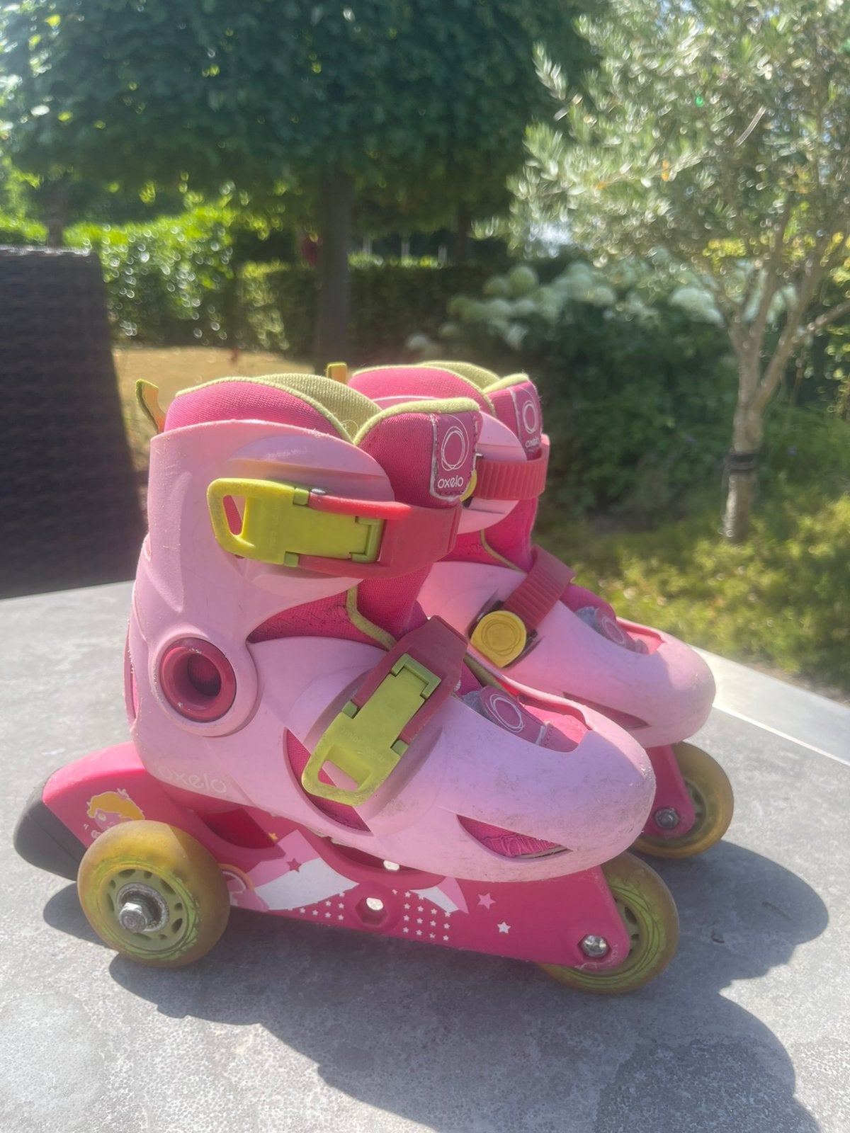 Rolschaatsen maat 26-28, Kinderen en Baby's, Speelgoed | Buiten | Rolschaatsen, Ophalen, Zo goed als nieuw