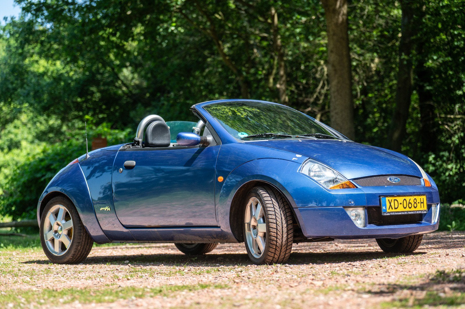 Ford ka CABRIO Blauw, Auto's, 40 €/maand, 95 pk, Blauw, Handgeschakeld