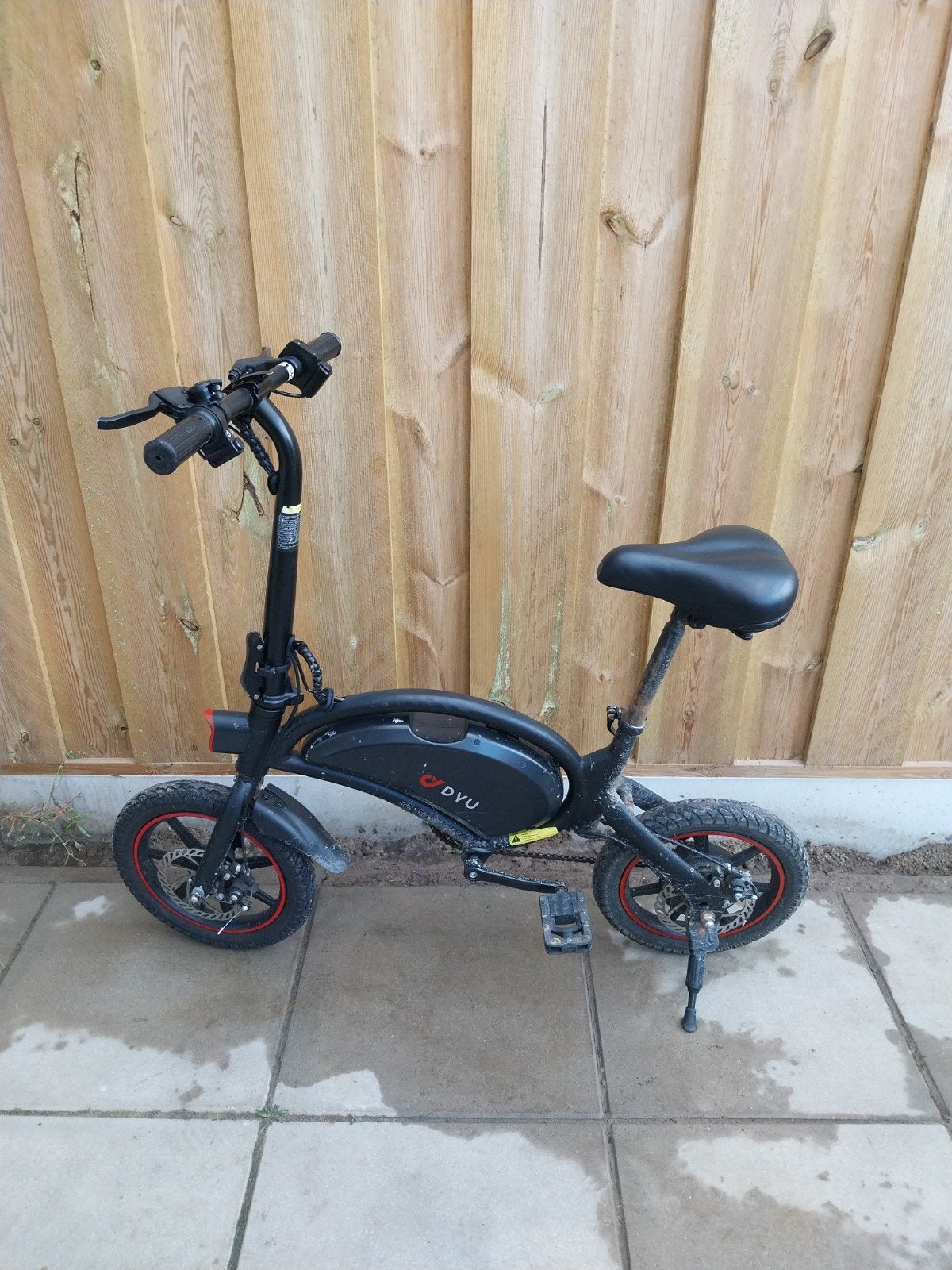 DYU Opvouwbare Elektrische Fiets - Compact en Handig, Overige merken, Gebruikt, Ophalen of Verzenden, Minder dan 47 cm