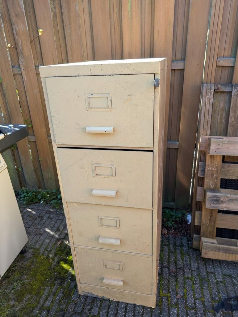 Archiefkast met 4 lades, Huis en Inrichting, Kasten | Roldeurkasten en Archiefkasten, Ophalen, 50 tot 75 cm, Minder dan 50 cm