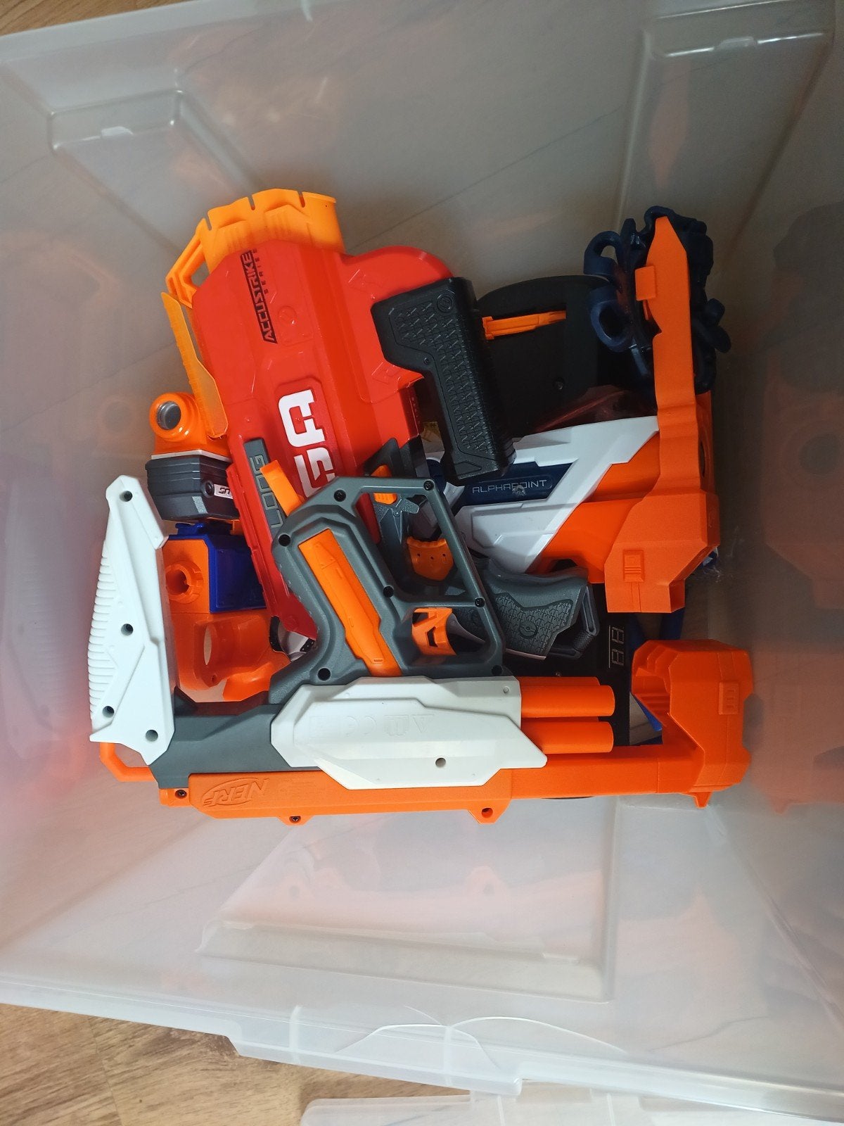 Grote Nerf Laser Ops AlphaPoint set met accessoires, Ophalen of Verzenden, Zo goed als nieuw, Jongen of Meisje