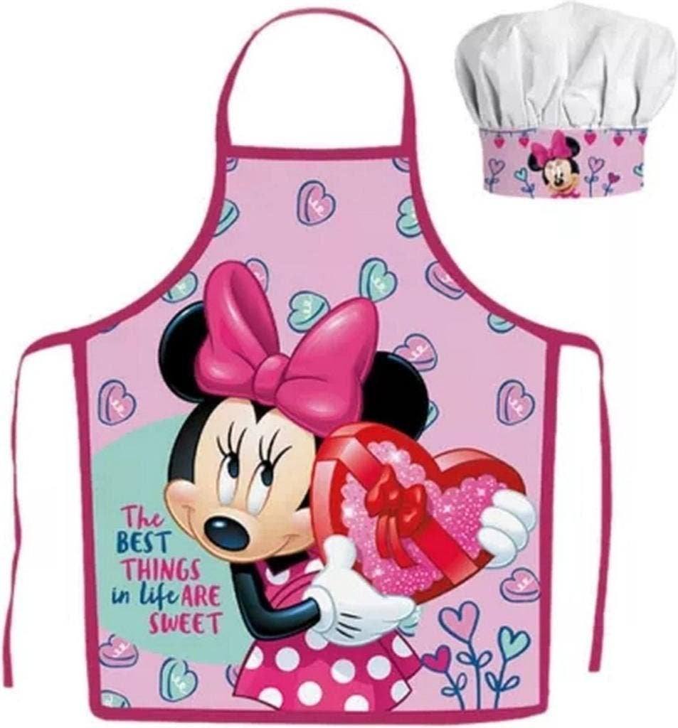 Minnie Mouse Keukenschort - Disney Kokskleding - Kookschort, Ophalen of Verzenden, Nieuw, Meisje