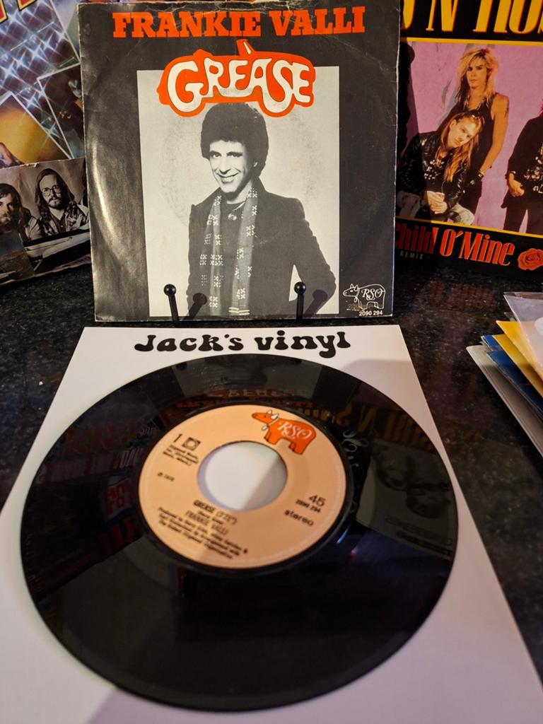 Frankie valli  grease   1978, Ophalen of Verzenden, Gebruikt, 7 inch