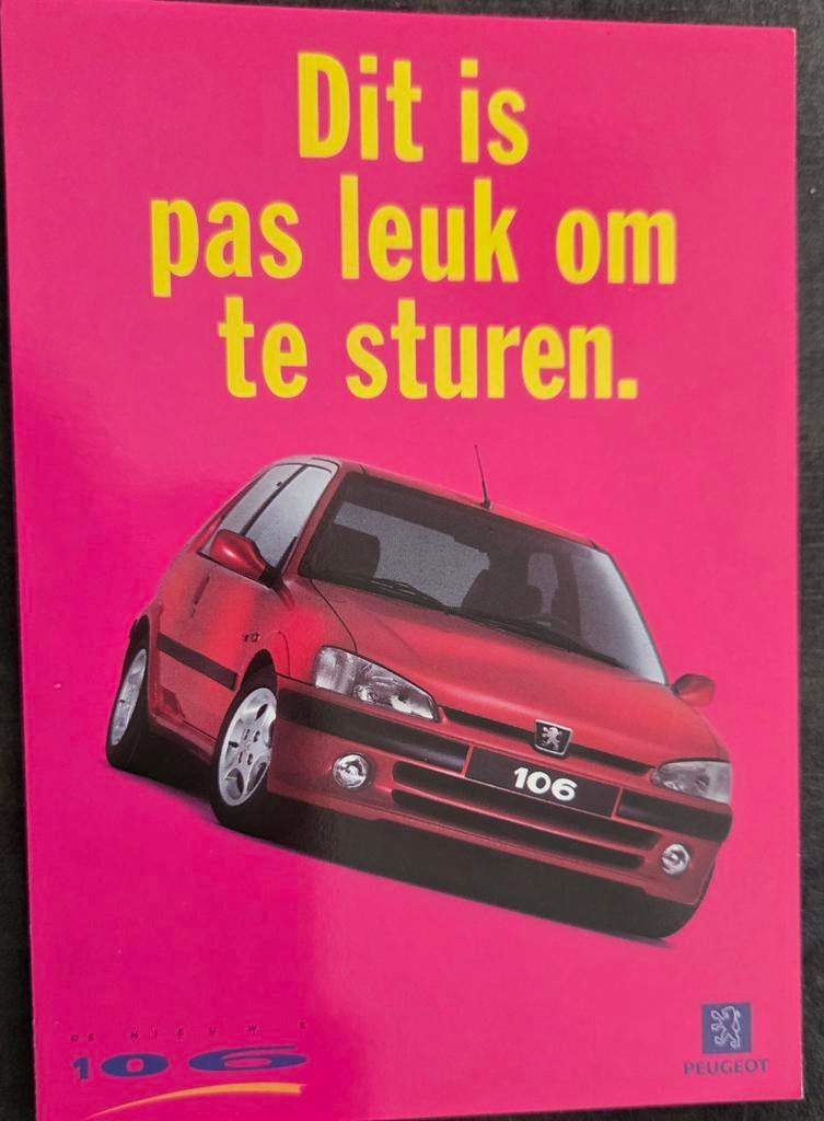 Peugeot 106, Verzenden, 1980 tot heden, Ongelopen, Voertuig