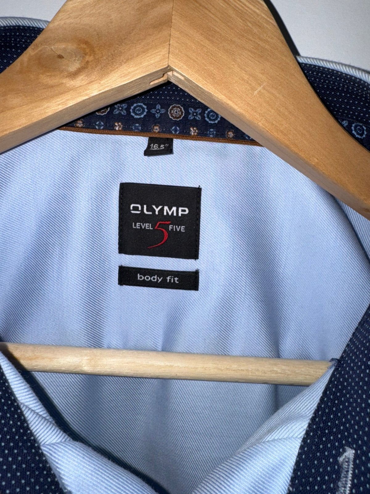 Heren blouse overhemd, Kleding | Heren, Overhemden, Ophalen of Verzenden, Zo goed als nieuw, Blauw, Overige halswijdtes