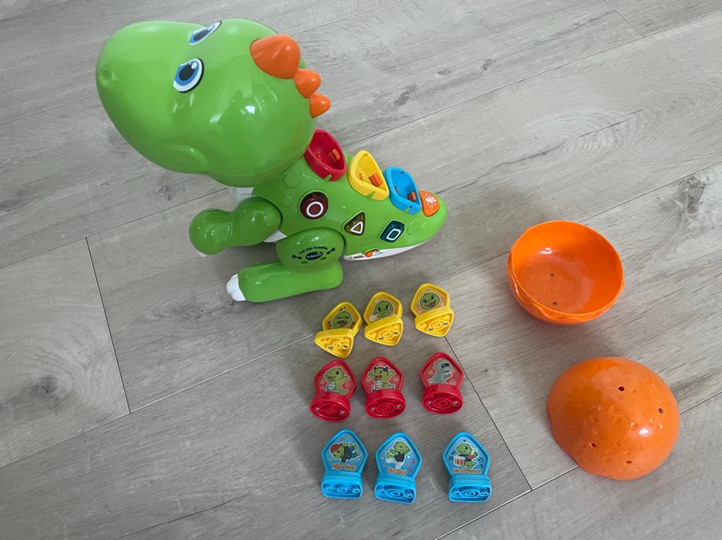 VTech Codi Mijn RoboDino compleet!, Ophalen, Zo goed als nieuw, Overige typen, Met licht
