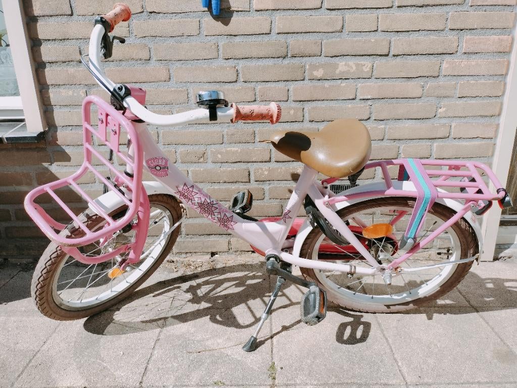 Meisjes fiets, Fietsen en Brommers, Ophalen, Gebruikt, Alpina, Handrem