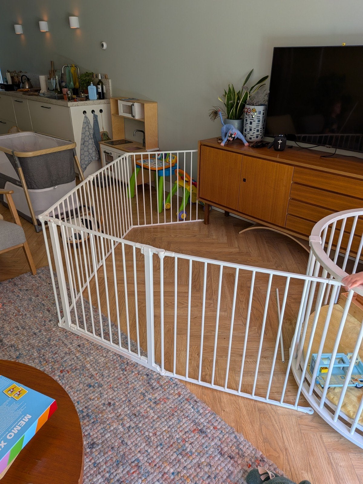 BabyDan Flex Traphekje / Haardhekje / Hondenhek, Kinderen en Baby's, Traphekjes, Ophalen, Gebruikt, Overige typen, 115 cm of meer