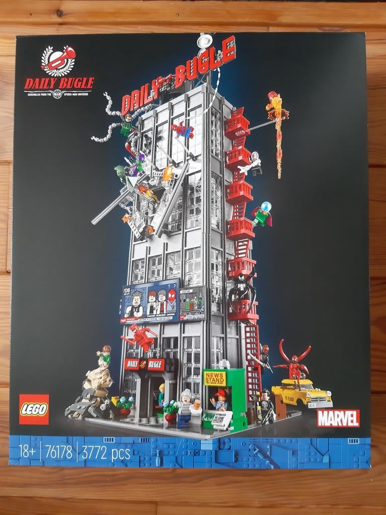 Lego Daily Bugle set 76178 icons nieuw in ongeopende doos, Ophalen, Nieuw