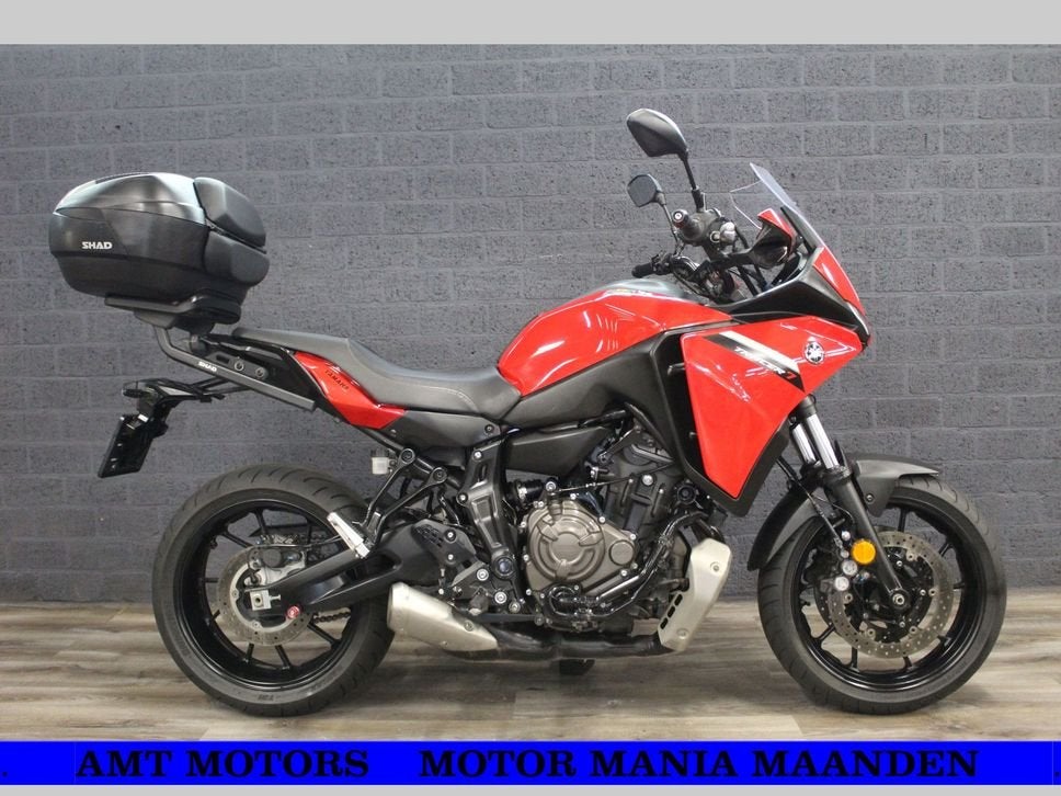 YAMAHA TRACER 7 (bj 2022) 35,218 km Topkoffer, Motoren, 2 cilinders, Bedrijf, Onbekend, Toermotor