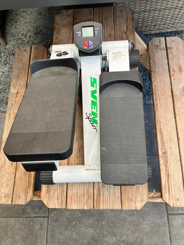 Sven sport step machine ., Sport en Fitness, Ophalen, Zo goed als nieuw, Metaal, Stepapparaat