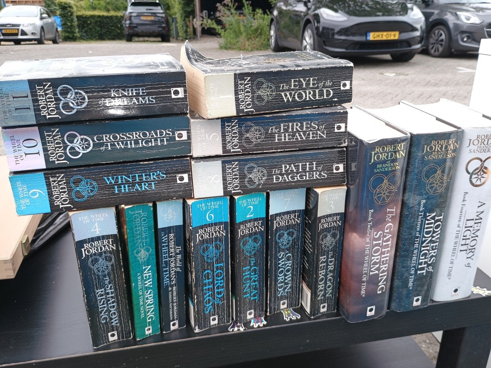 De Wheel of Time Serie - Robert Jordan (diverse delen), Boeken, Ophalen of Verzenden, Gelezen, Robert Jordan