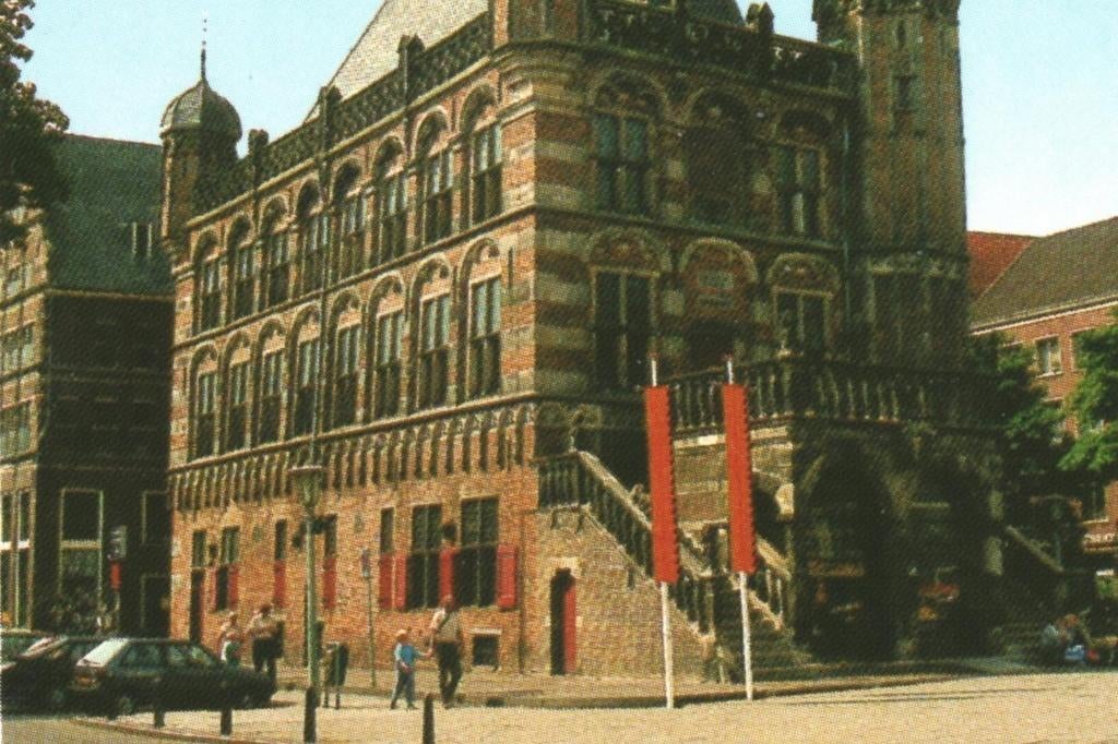 993043 Deventer 80+ Brink Bergkerk IJsselfront Gelopen, Ophalen of Verzenden, 1980 tot heden, Gelopen, Overijssel