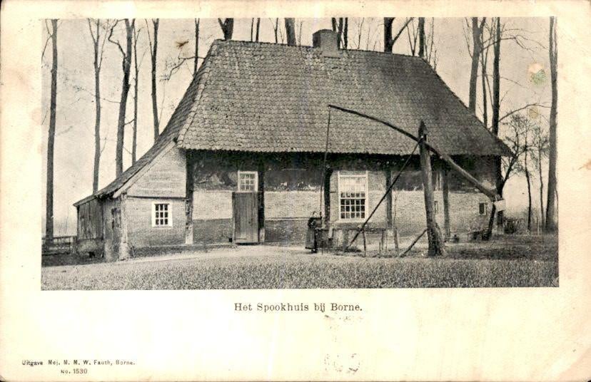 Borne - Het Spookhuis bij, Ophalen of Verzenden, Voor 1920, Gelopen, Overijssel