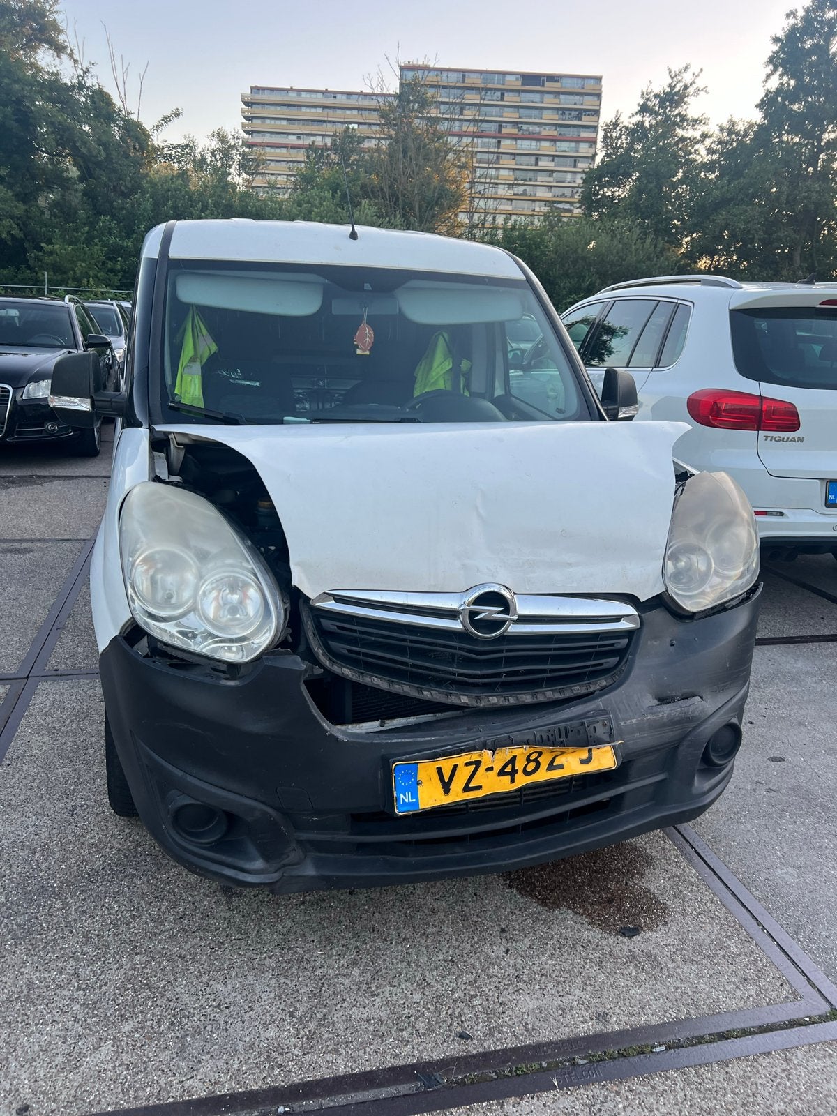 Opel Combo 1.6 D 66KW 2014, Auto's, Euro 5, Stof, 4 cilinders, Airbags