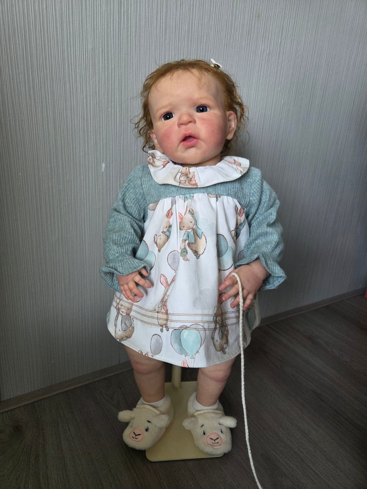 Reborn Sandie, toddler, Ophalen of Verzenden, Nieuw, Pop, Levensecht of Reborn