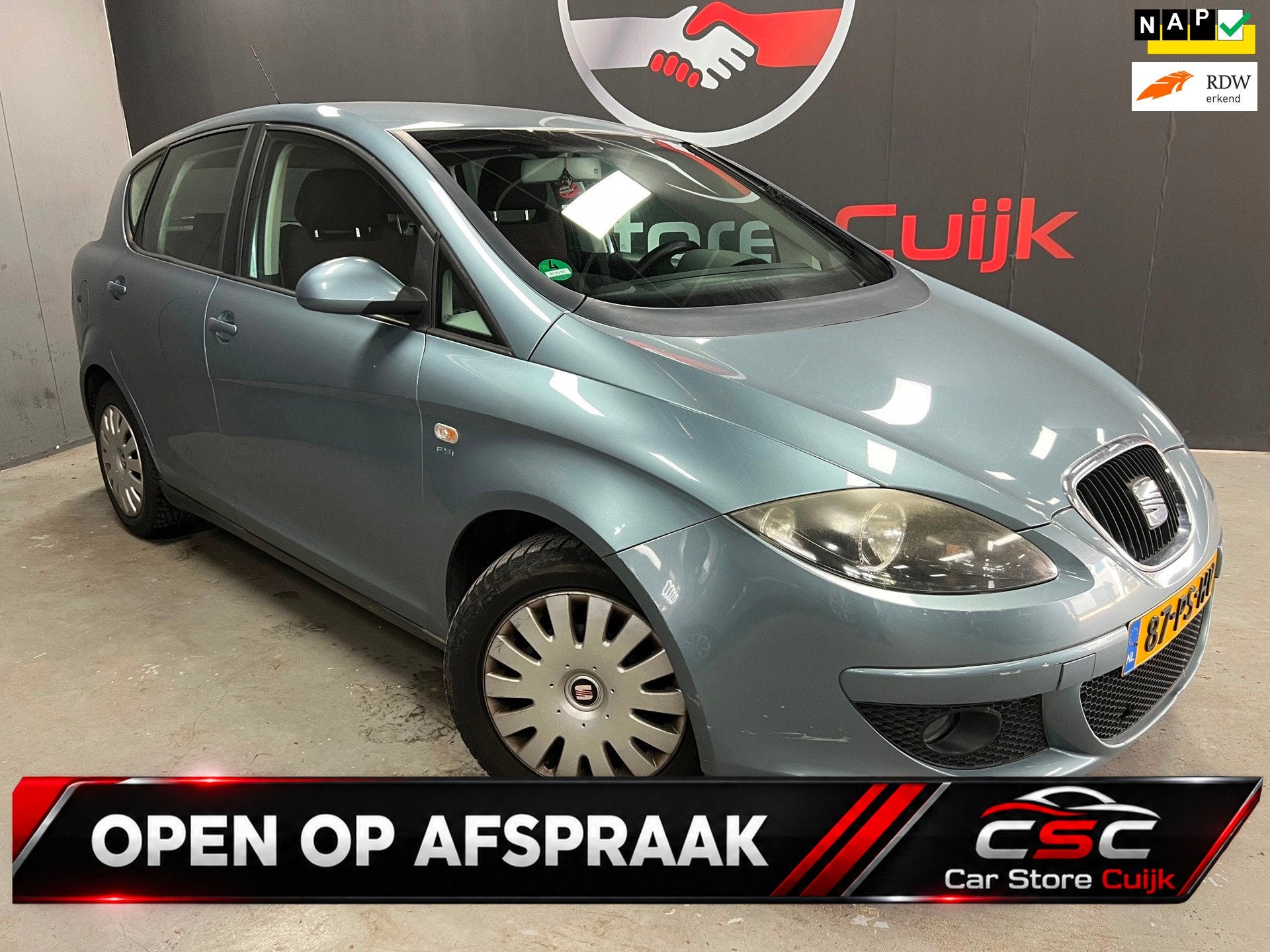 Seat Toledo 2.0 FSI Stylance | Trekhaak | Parkeersensor | NA, Voorwielaandrijving, 1374 kg, Gebruikt, 4 cilinders