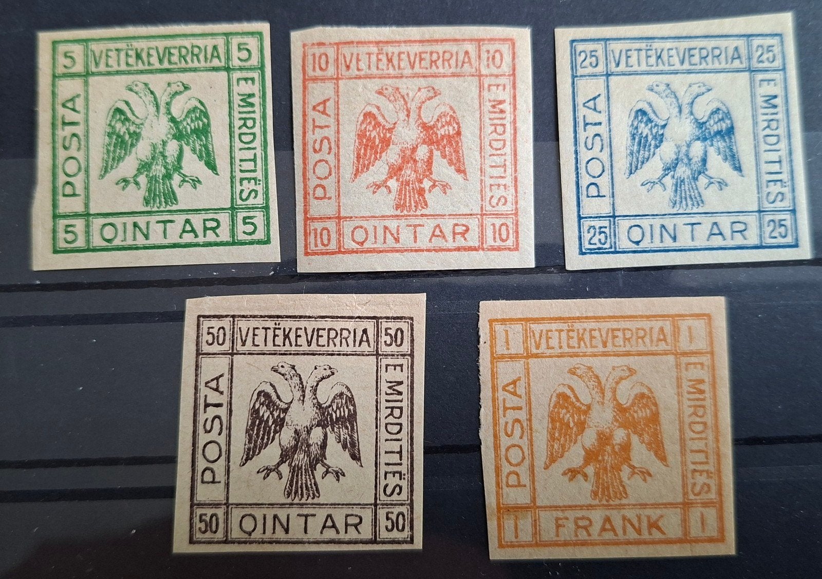 Albanië,  1913 Cinderella Serie 1 !!, Verzenden, Overige landen