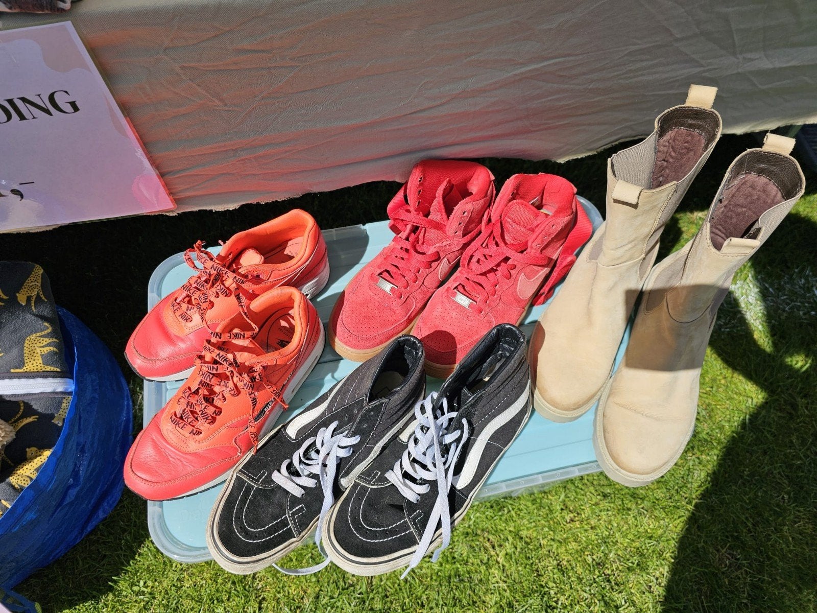 Nike Air Force / Max, Vans en laarzen, Ophalen of Verzenden, Zo goed als nieuw, Zwart, Sneakers of Gympen