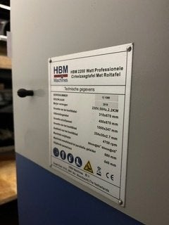 HBM 2200 zaagtafel, Doe-het-zelf en Verbouw, Gereedschap | Zaagmachines, Ophalen, Cirkelzaag, 70 mm of meer, Nieuw