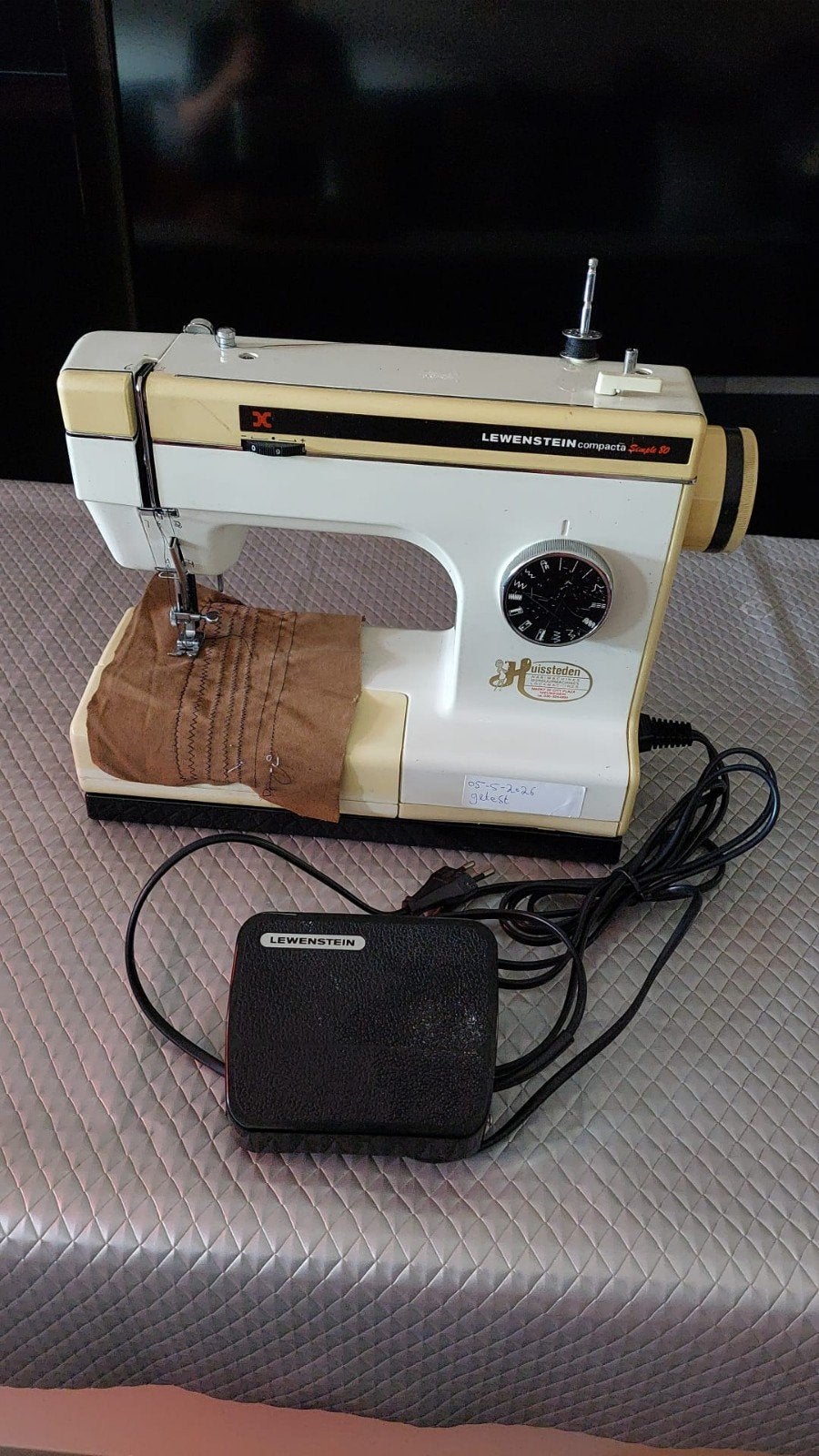 Lewenstein naaimachine, Ophalen, Zo goed als nieuw, Naaimachine, Overige merken