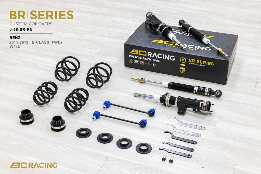 BC Racing schroefset verlaging Mercedes B-Klasse W246 11-19, Ophalen of Verzenden