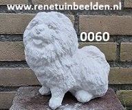 Chow Chow hond.  nr 0060., Tuin en Terras, Tuinbeelden, Ophalen, Nieuw, Beton, Dierenbeeld