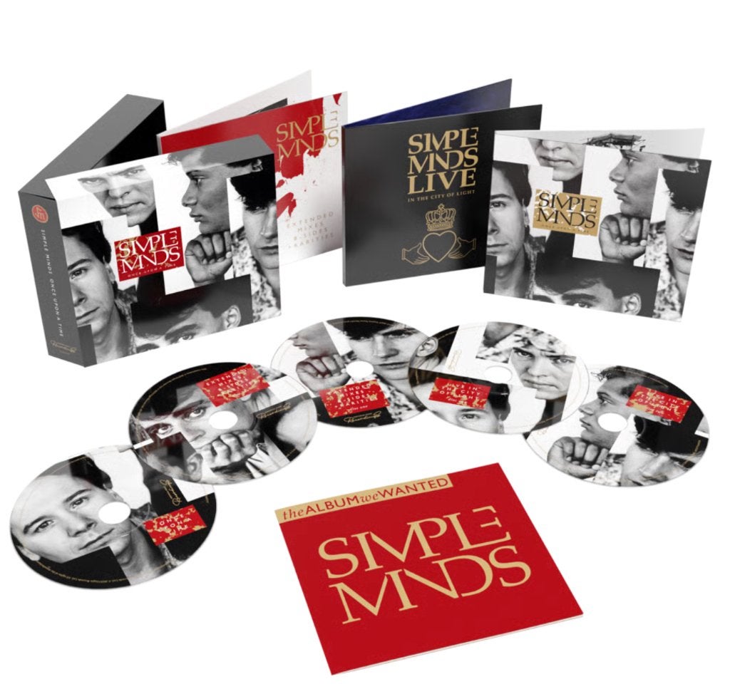 5Cd Box Simple Minds Once Upon A Time 2025 Edition NIEUW, Boxset, Pop, Speciale editie, Ophalen of Verzenden