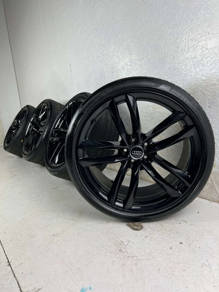 Originele Audi RS6 A6 S6 velgen 21" 5x112 zomer pirelli 4G0