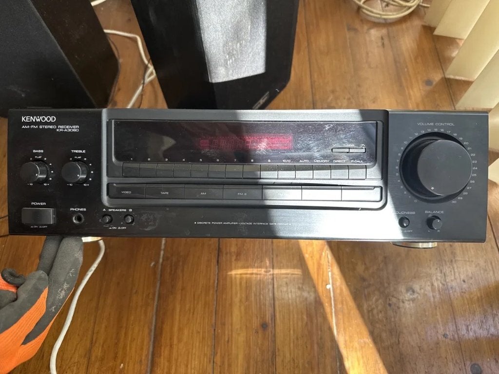 Kenwood Receiver KR A3060, Audio, Tv en Foto, Overige merken, Gebruikt, Ophalen of Verzenden, 60 tot 120 watt