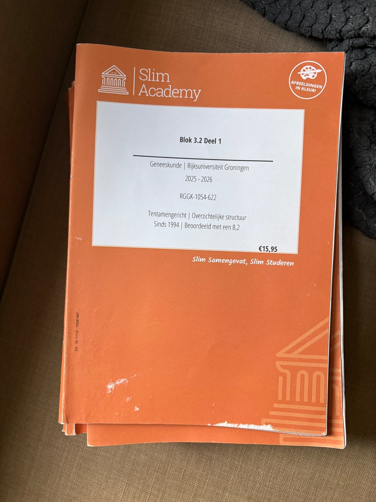 Slim Academy geneeskunde jaar 3, Ophalen, Beta, Zo goed als nieuw, WO