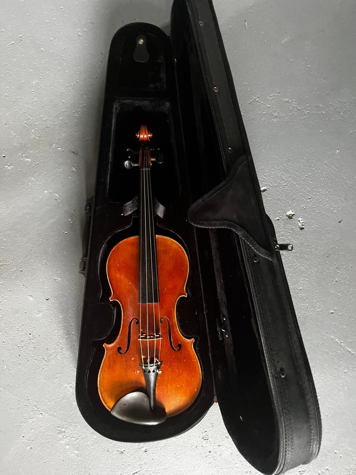 oude antieke 3/4 viool in koffer old violin ladies, Ophalen