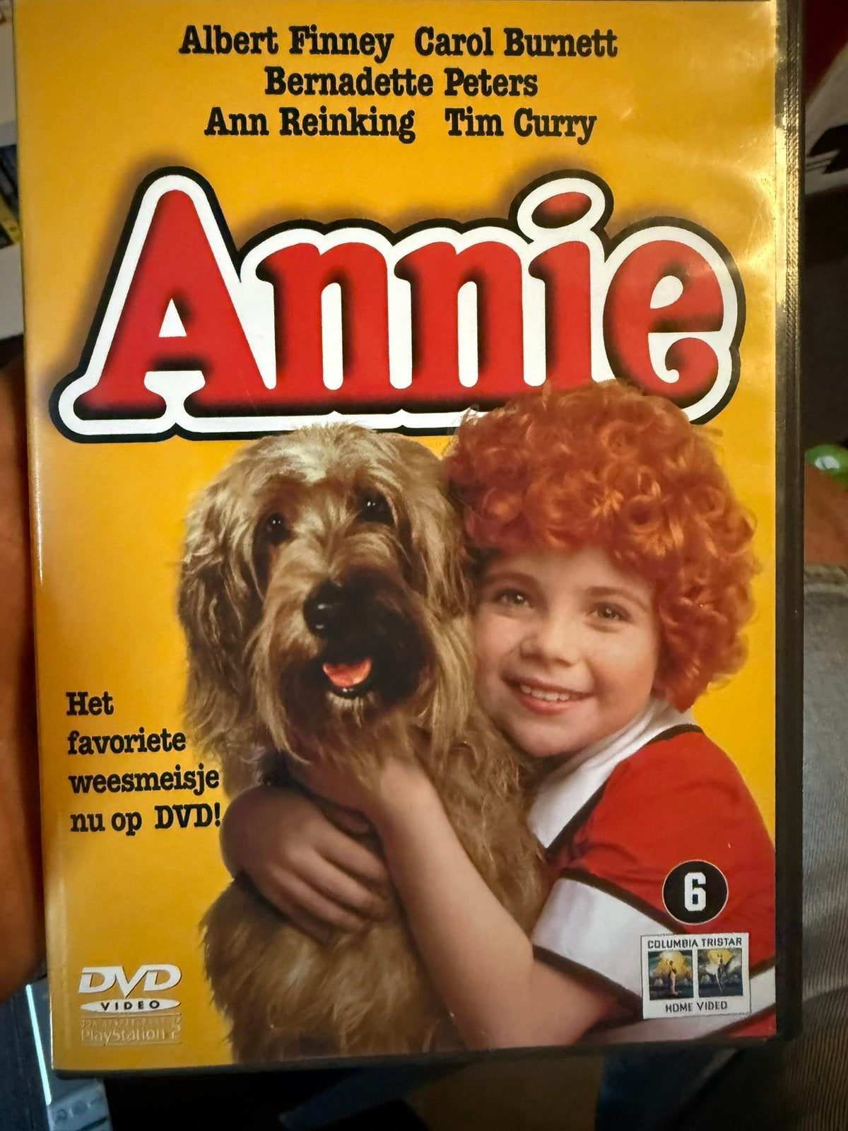 Annie dvd nederlands ondertiteld, Cd's en Dvd's, Ophalen of Verzenden, Zo goed als nieuw