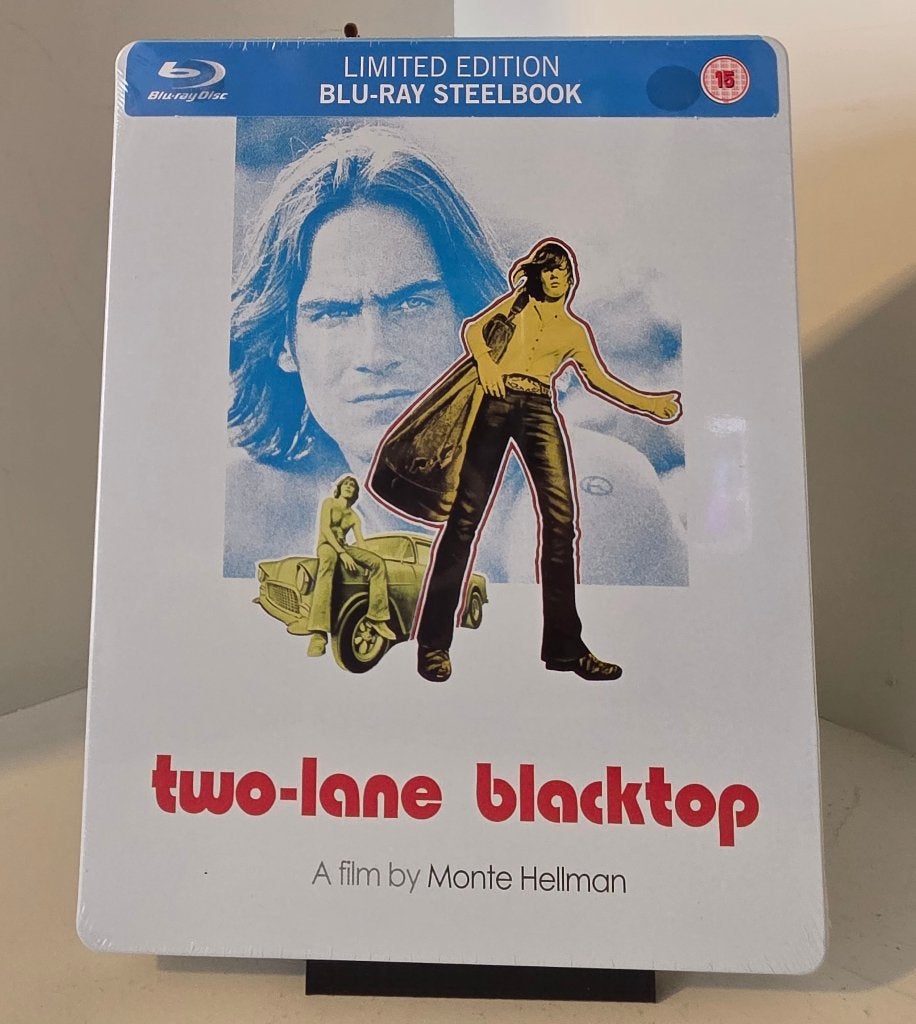 TWO-LANE BLACKTOP - Moc SteelBook - Blu-ray+DVD OOP, Verzenden, Film, Drama, Blu-ray